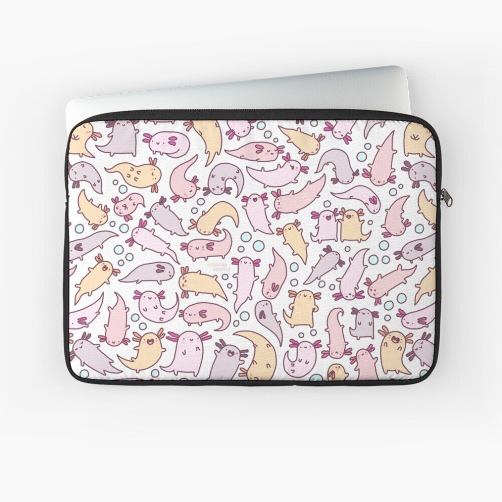 Laptop Sleeve Adorable Axolotls 10 12 13 15 17 Inch Case Notebook Tablet Carrying Bag Cover 7802738412635
