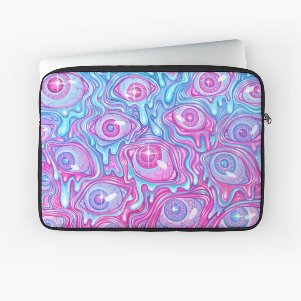 Laptop Sleeve Eyeball Pattern - Version 2 10 12 13 15 17 Inch Case Notebook Tablet Carrying Bag Cover 7802738435665