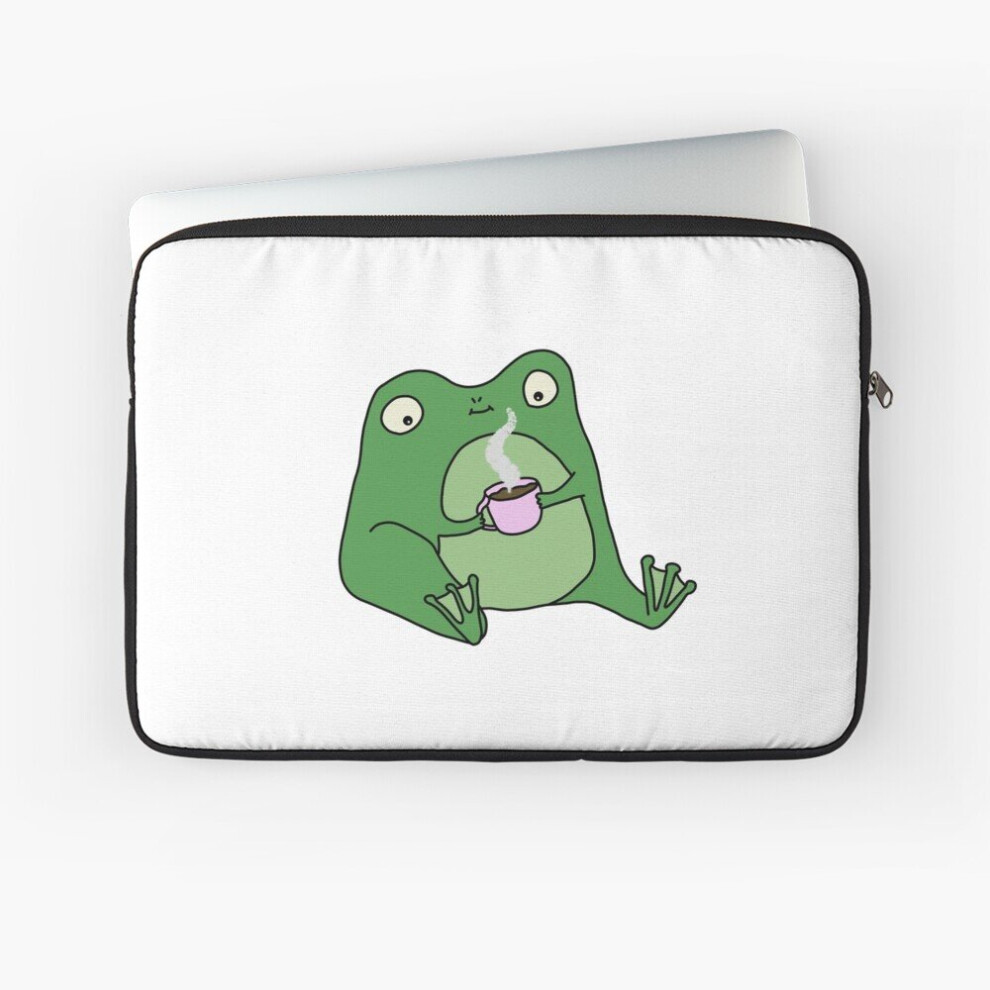 Laptop Sleeve Coffee Frog 10 12 13 15 17 Inch Case Notebook Tablet Carrying Bag Cover Brown 7802738442021