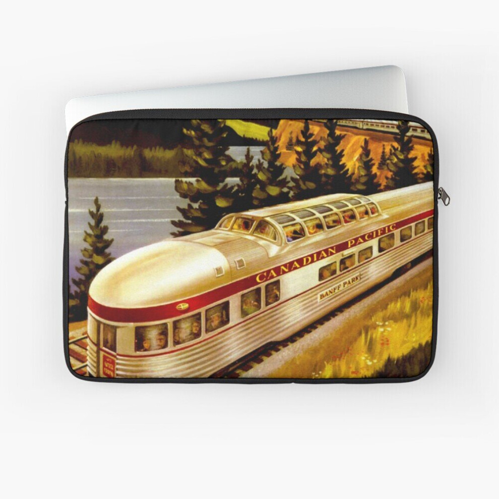Laptop Sleeve Canadian Pacific - The Scenic Dome - Vintage Travel 10 12 13 15 17 Inch Case Notebook Tablet Carrying Bag Cover 7802738495904