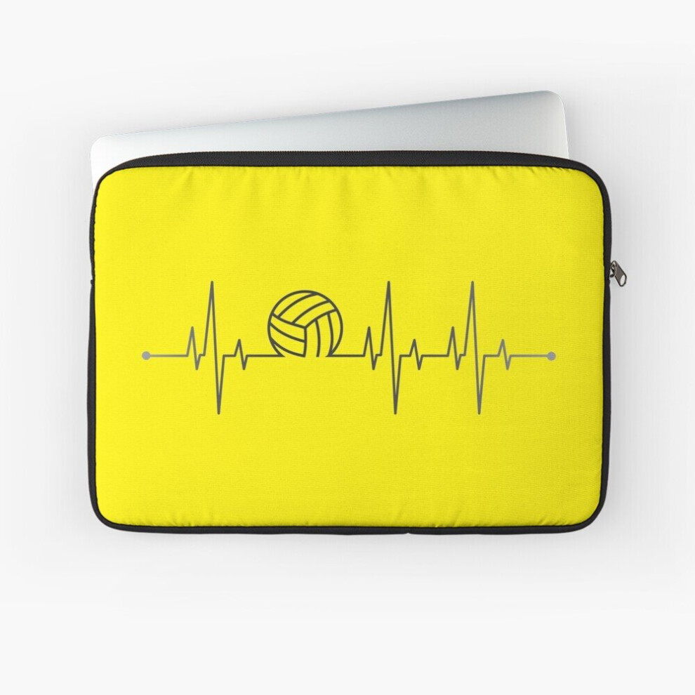 Laptop Sleeve Volleyball Heartbeat 10 12 13 15 17 Inch Case Notebook Tablet Carrying Bag Cover 7802738515770