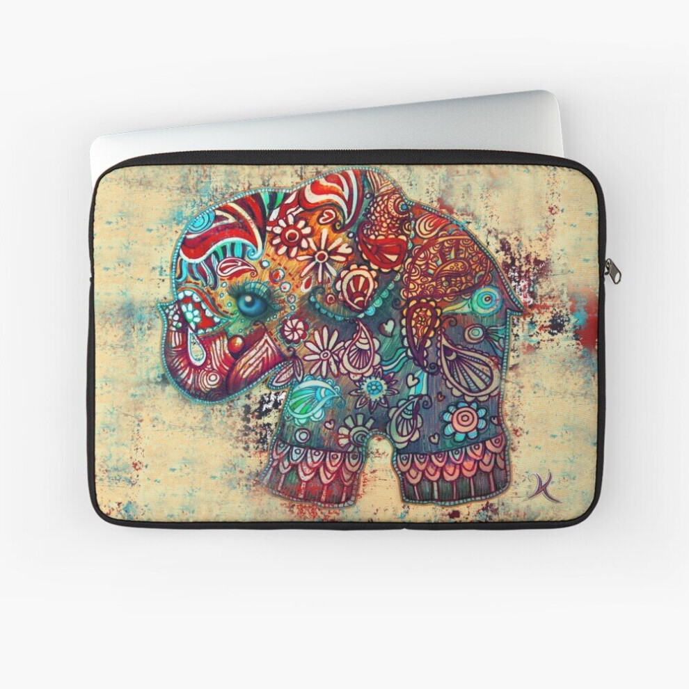 Laptop Sleeve Vintage Elephant 10 12 13 15 17 Inch Case Notebook Tablet Carrying Bag Cover 7802738428803