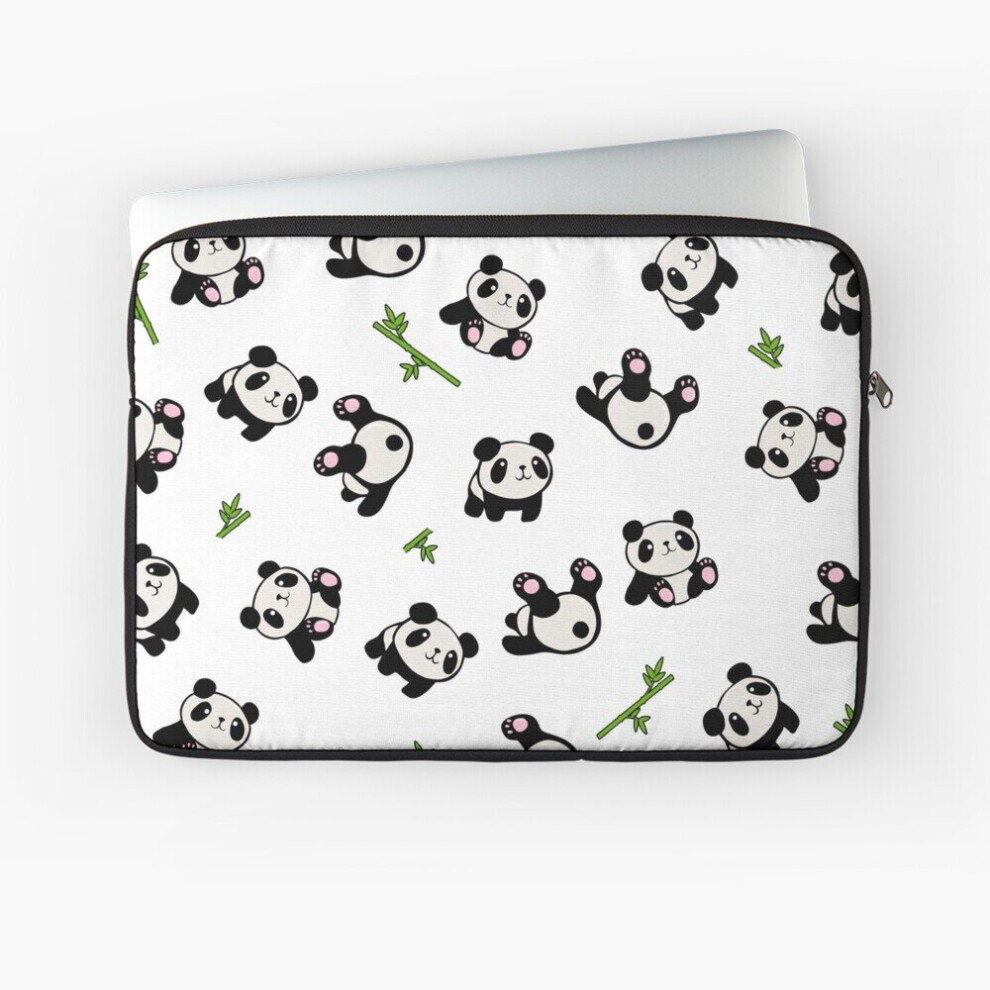 Laptop Sleeve Panda Pattern 10 12 13 15 17 Inch Case Notebook Tablet Carrying Bag Cover 7802738517255