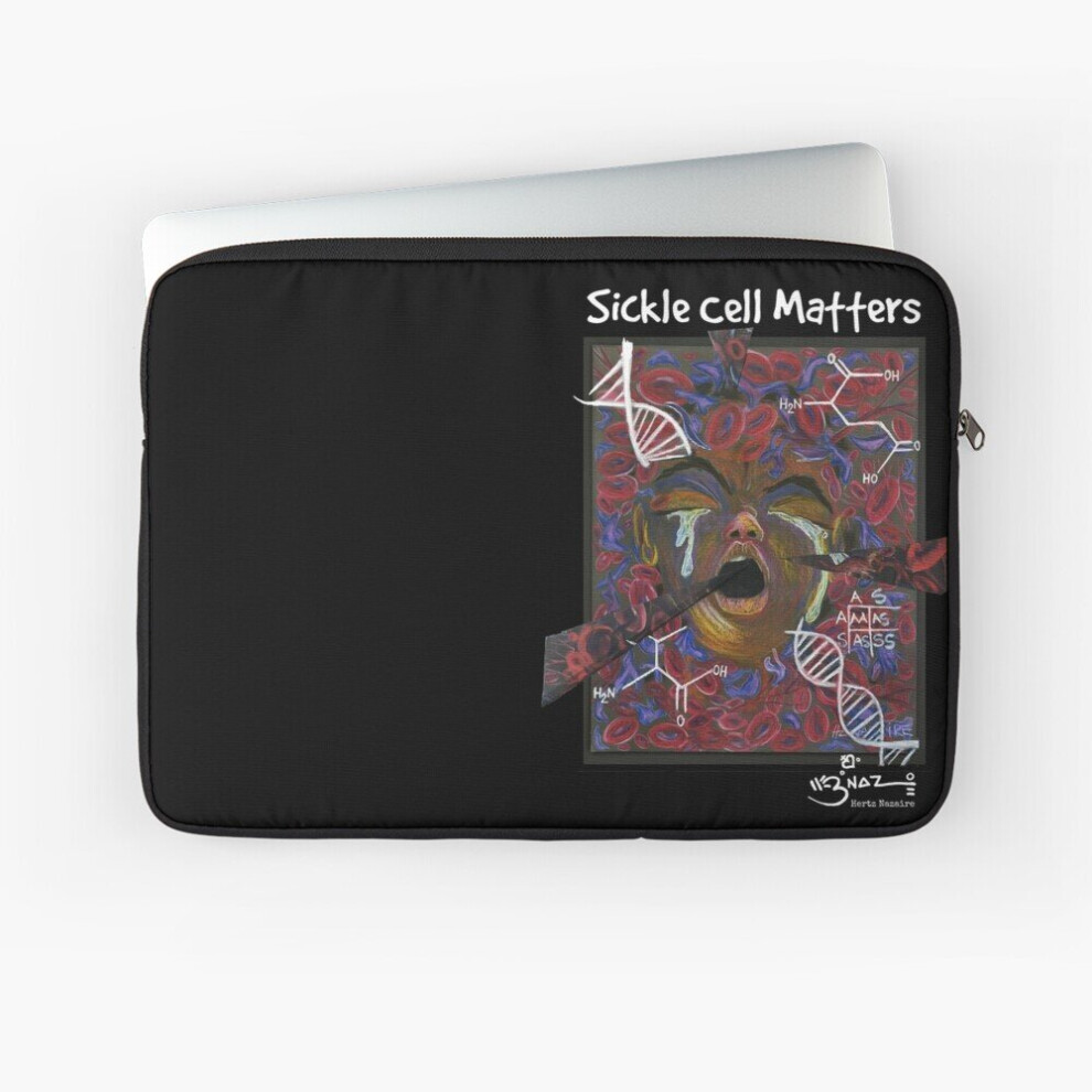 Laptop Sleeve Sickle Cell Matters 10 12 13 15 17 Inch Case Notebook Tablet Carrying Bag Cover 7802738518269