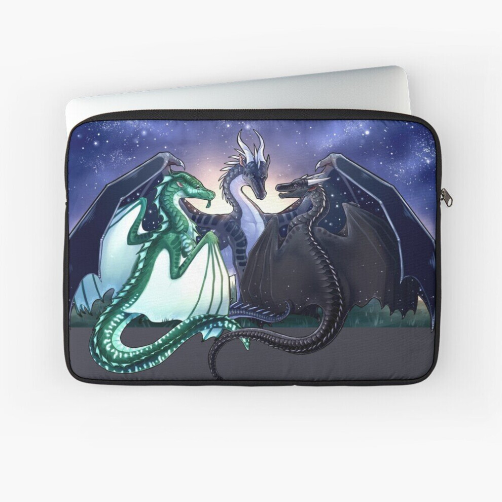 Laptop Sleeve Wings Of Fire - Legends - Fathom, Darkstalker, Clearsight 10 12 13 15 17 Inch Case Notebook Tablet Carrying Bag Cover 7802738442489