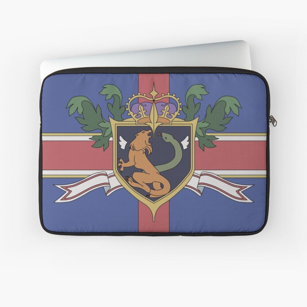 Laptop Sleeve The Holy Empire Of Britannia Flag 10 12 13 15 17 Inch Case Notebook Tablet Carrying Bag Cover 7802738434491