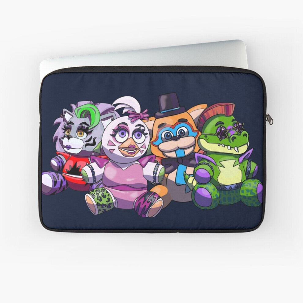 Laptop Sleeve Security Breach Glamrock Plushies- Fnaf 10 12 13 15 17 Inch Case Notebook Tablet Carrying Bag Cover 7802738481976