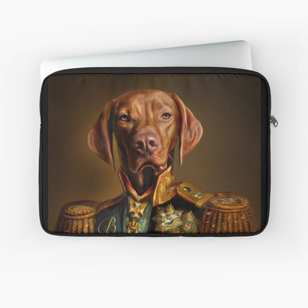 Laptop Sleeve Bertie The Hungarian Vizsla - Dog Portrait 10 12 13 15 17 Inch Case Notebook Tablet Carrying Bag Cover 7802738437065