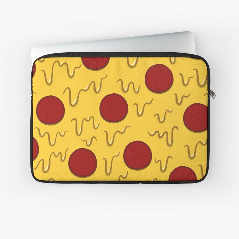 Laptop Sleeve Pepperoni Pizza 10 12 13 15 17 Inch Case Notebook Tablet Carrying Bag Cover 7802738428988