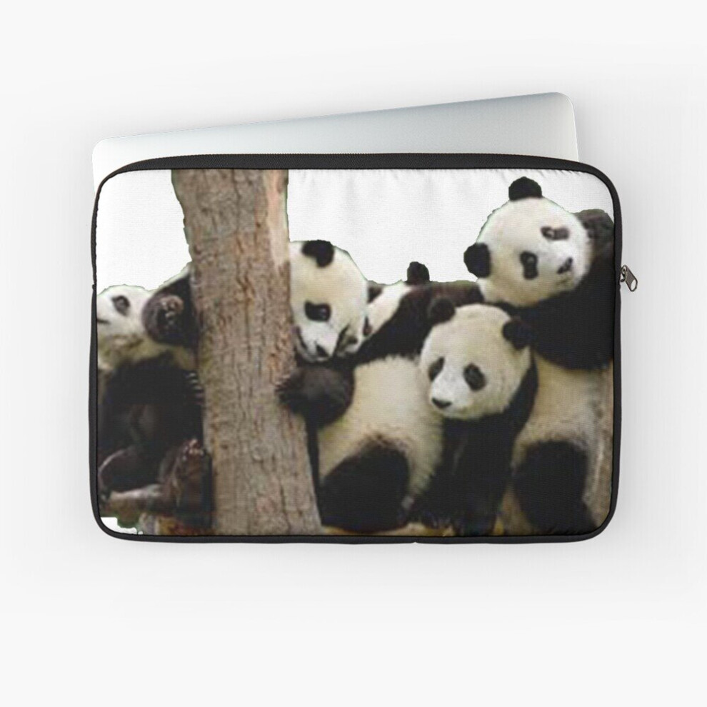 Laptop Sleeve Panda Bears 10 12 13 15 17 Inch Case Notebook Tablet Carrying Bag Cover 7802738440188