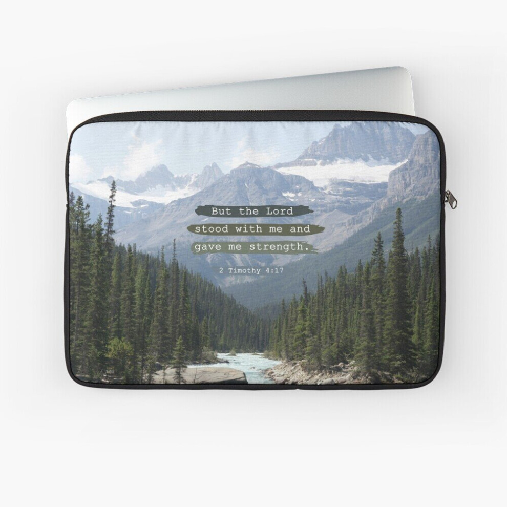 Laptop Sleeve But The Lord Stood With Me, Canadian Rockies 10 12 13 15 17 Inch Case Notebook Tablet Carrying Bag Cover 7802738440829