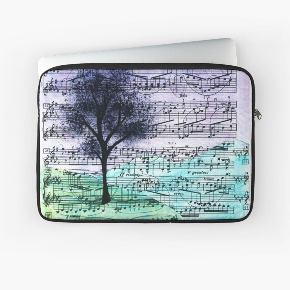 Laptop Sleeve Music Landscape 10 12 13 15 17 Inch Case Notebook Tablet Carrying Bag Cover 7802738443622