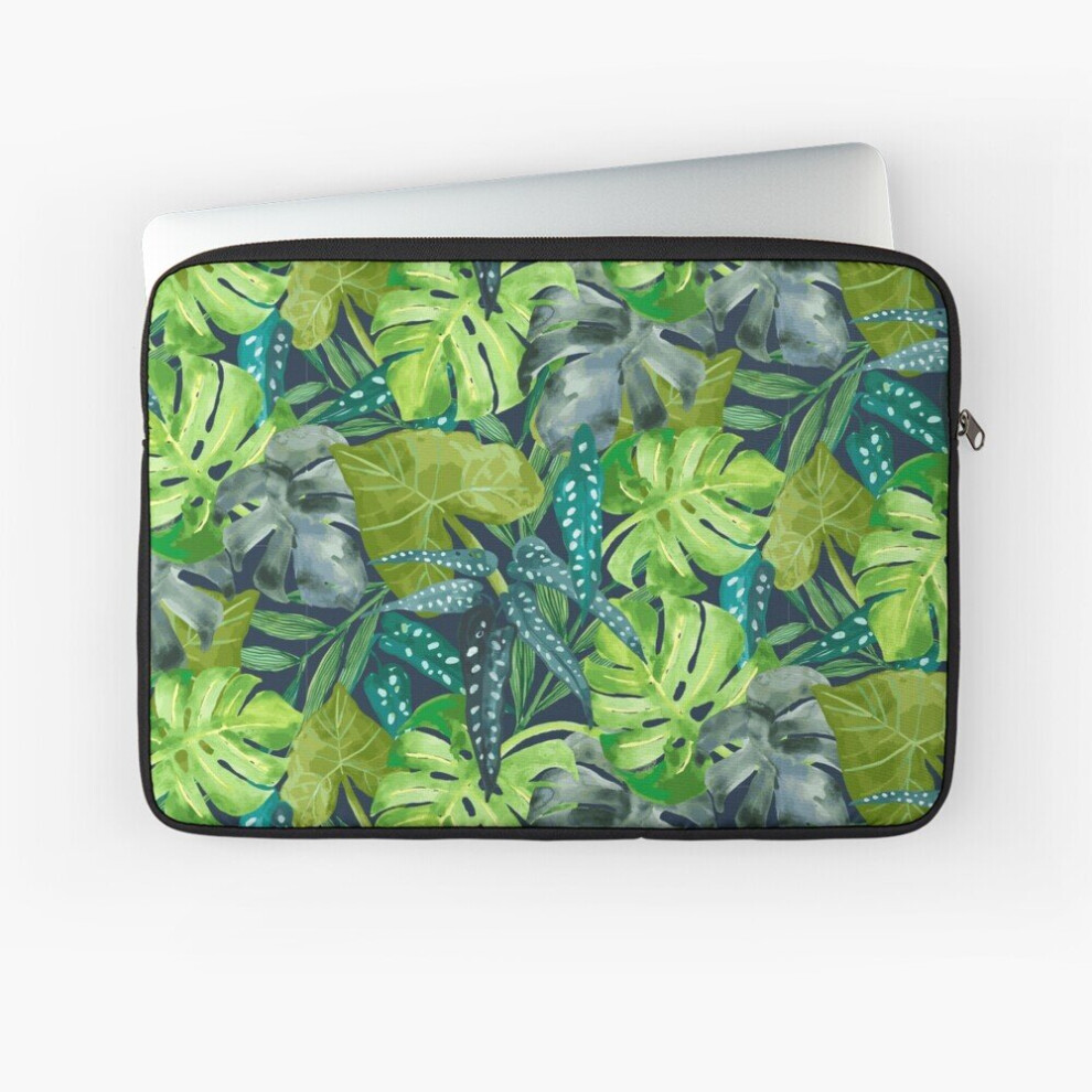 Laptop Sleeve Botanical Leaves 10 12 13 15 17 Inch Case Notebook Tablet Carrying Bag Cover 7802738511864