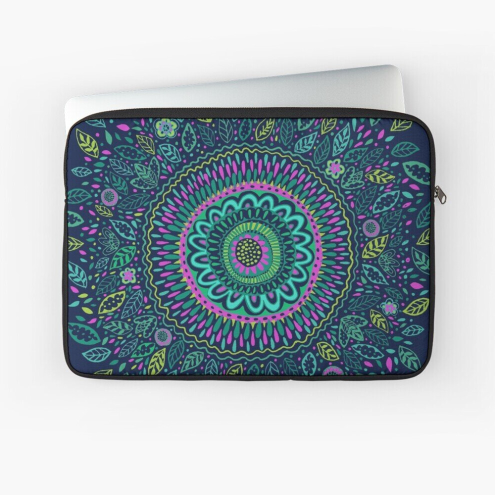Laptop Sleeve Midnight Mandala 10 12 13 15 17 Inch Case Notebook Tablet Carrying Bag Cover 7802738448146