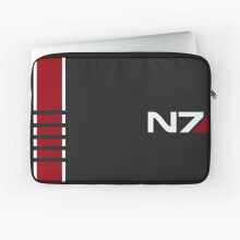 Laptop Sleeve Mass Effect - N7 Stripe 10 12 13 15 17 Inch Case Notebook Tablet Carrying Bag Cover