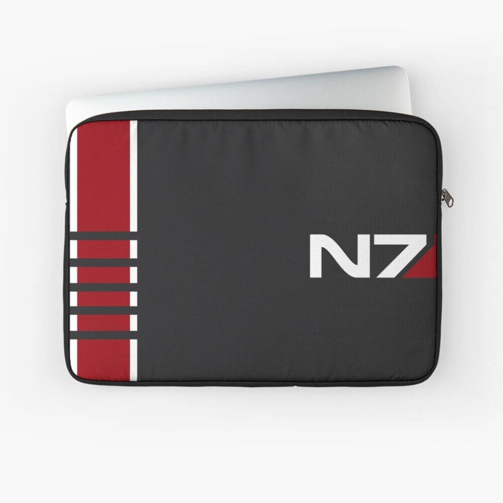 Laptop Sleeve Mass Effect - N7 Stripe 10 12 13 15 17 Inch Case Notebook Tablet Carrying Bag Cover 7802738435269