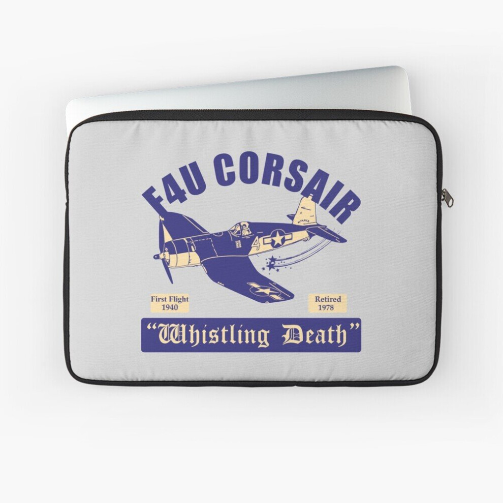 Laptop Sleeve F4u Corsair Warbird Airplane 10 12 13 15 17 Inch Case Notebook Tablet Carrying Bag Cover 7802738479225