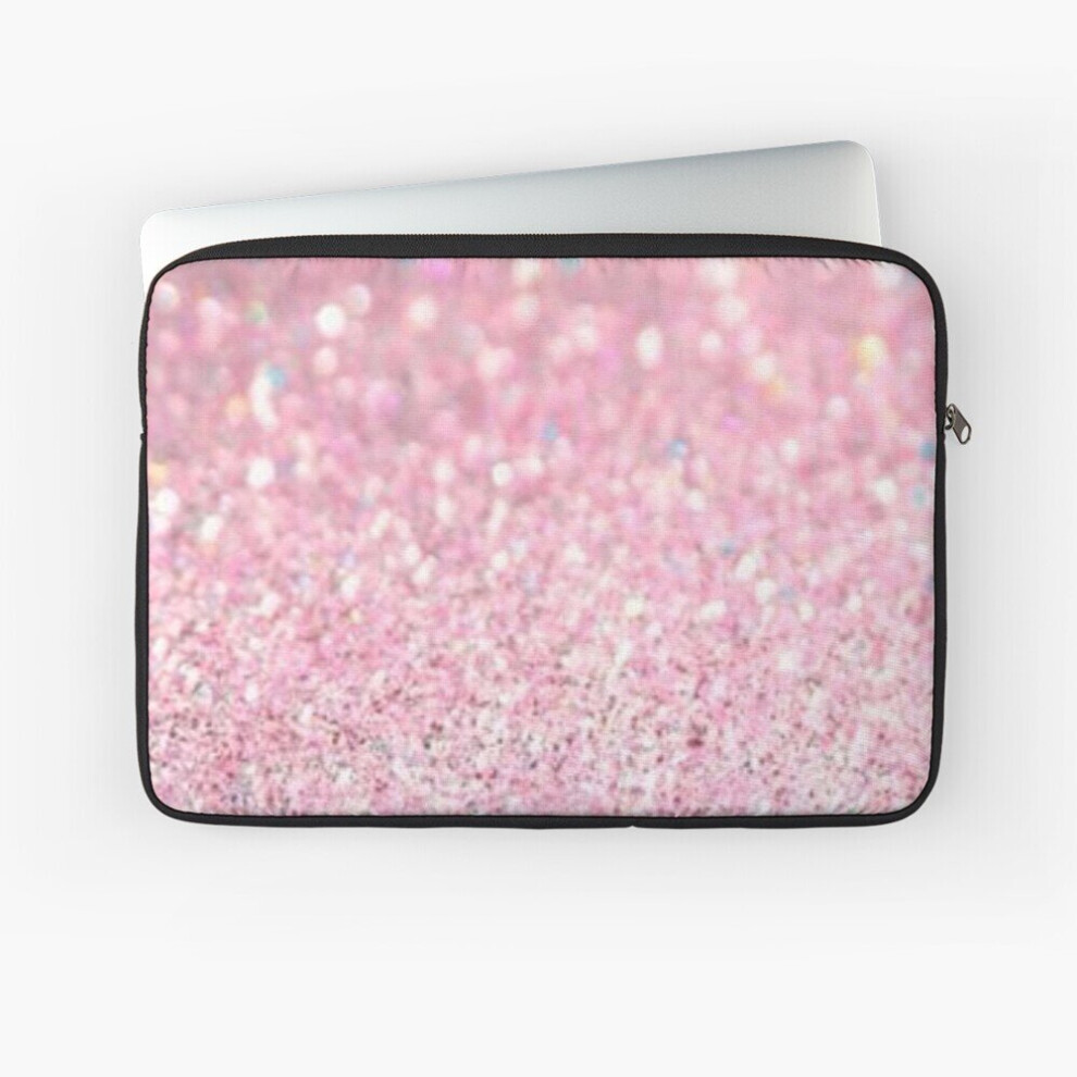Laptop Sleeve Glitter 10 12 13 15 17 Inch Case Notebook Tablet Carrying Bag Cover Pink 7802738503340