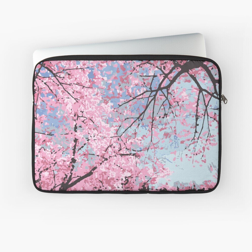 Laptop Sleeve Cherry Blossoms 10 12 13 15 17 Inch Case Notebook Tablet Carrying Bag Cover 7802738451689
