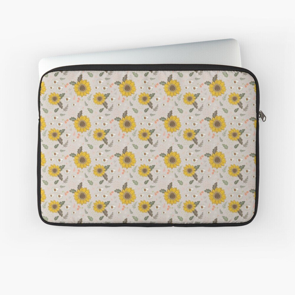 Laptop Sleeve Sunflowers And Daisies 10 12 13 15 17 Inch Case Notebook Tablet Carrying Bag Cover 7802738460735