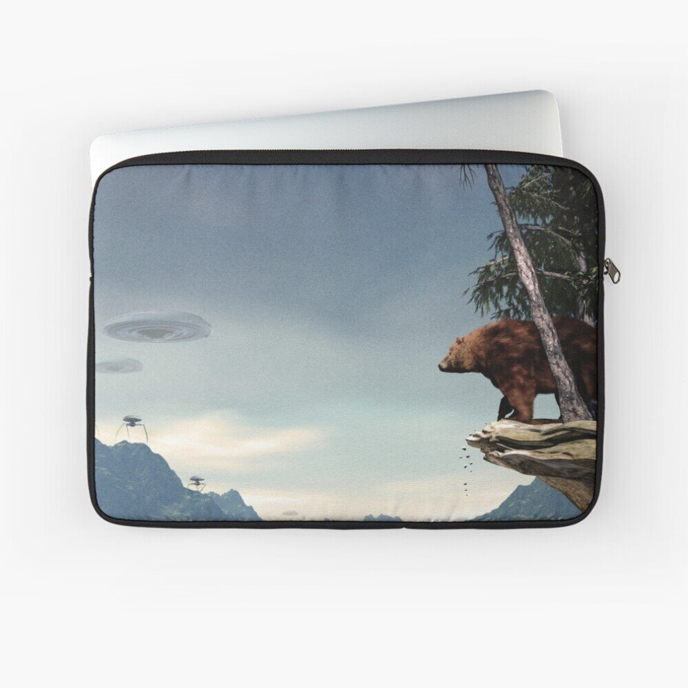 Laptop Sleeve Do Aliens Get Grizzly? 10 12 13 15 17 Inch Case Notebook Tablet Carrying Bag Cover 7802738517835