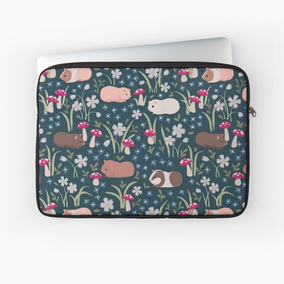 Laptop Sleeve Woodland Mushroom Guinea Pigs 10 12 13 15 17 Inch Case Notebook Tablet Carrying Bag Cover 7802738488401