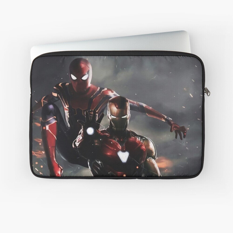 Laptop Sleeve Iron Spidey Couple 10 12 13 15 17 Inch Case Notebook Tablet Carrying Bag Cover 7802738476767