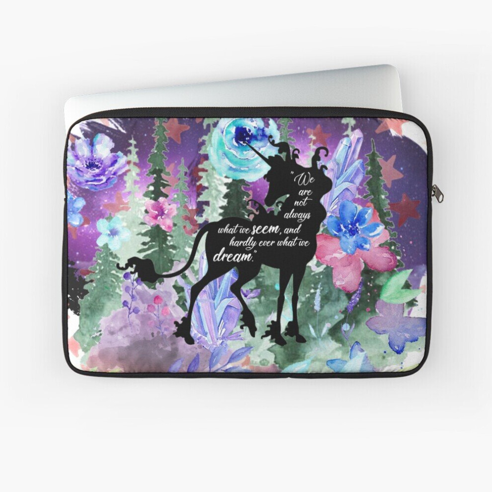 Laptop Sleeve The Last Unicorn Quote 10 12 13 15 17 Inch Case Notebook Tablet Carrying Bag Cover 7802738497175