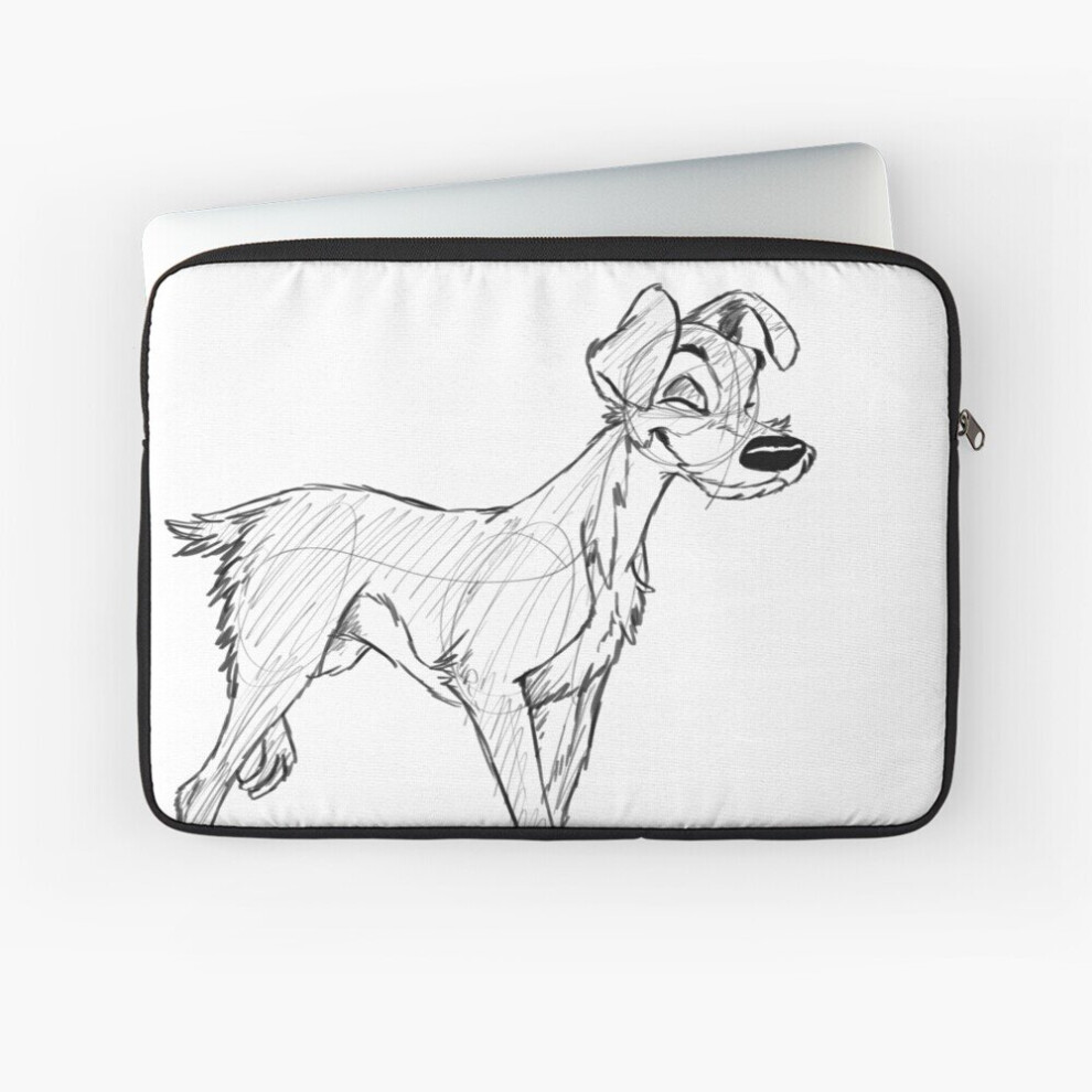 Laptop Sleeve Tramp Sketch 10 12 13 15 17 Inch Case Notebook Tablet Carrying Bag Cover 7802738463507