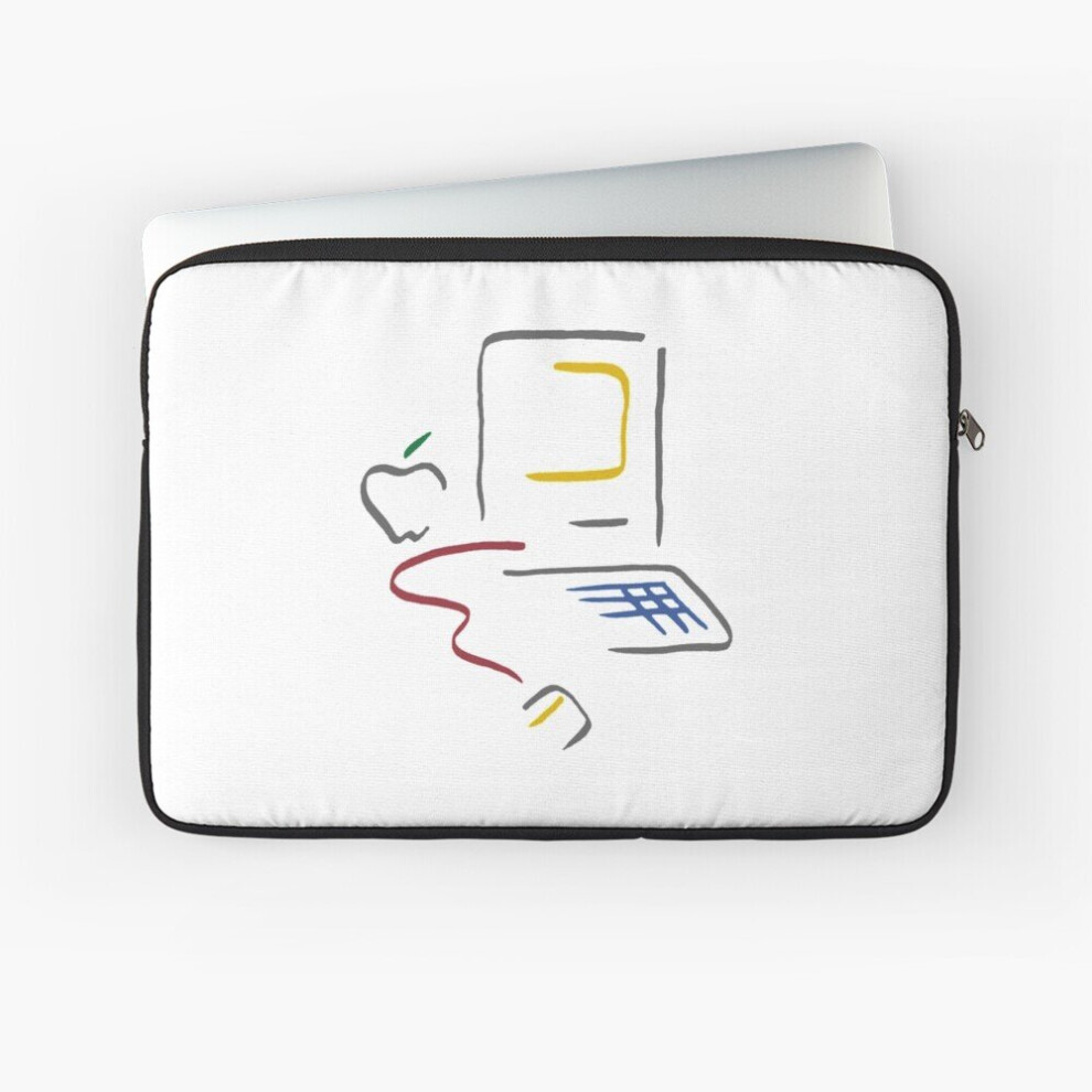 Laptop Sleeve Apple Macintosh Vintage 80S Graphic 10 12 13 15 17 Inch Case Notebook Tablet Carrying Bag Cover 7802738482003