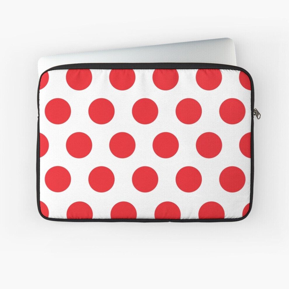 Laptop Sleeve Polka Dot (Kom Jersey) 10 12 13 15 17 Inch Case Notebook Tablet Carrying Bag Cover 7802738475289