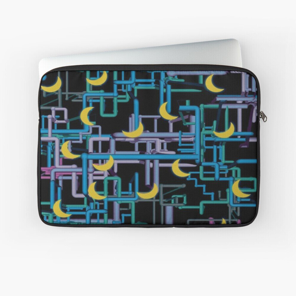 Laptop Sleeve Dan Flashes Pattern 10 12 13 15 17 Inch Case Notebook Tablet Carrying Bag Cover 7802738459289