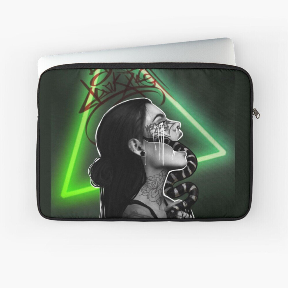 Laptop Sleeve Store In A Cool Place ?? 10 12 13 15 17 Inch Case Notebook Tablet Carrying Bag Cover Dark 7802738516302