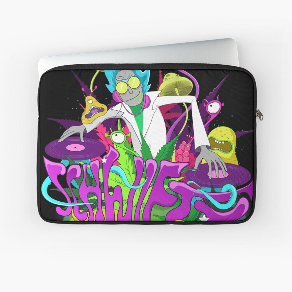 Laptop Sleeve Schwifty Trip 10 12 13 15 17 Inch Case Notebook Tablet Carrying Bag Cover 7802738438024