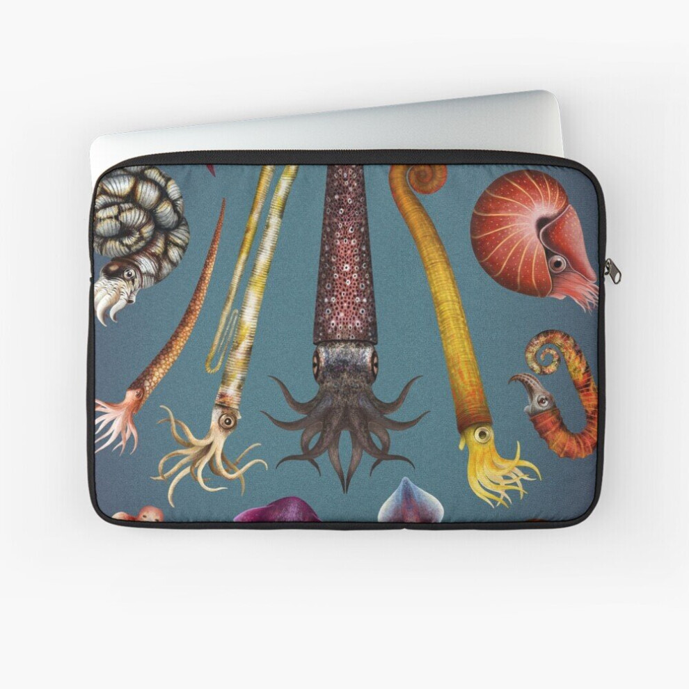 Laptop Sleeve Cephalopods Plate 10 12 13 15 17 Inch Case Notebook Tablet Carrying Bag Cover 7802738473223