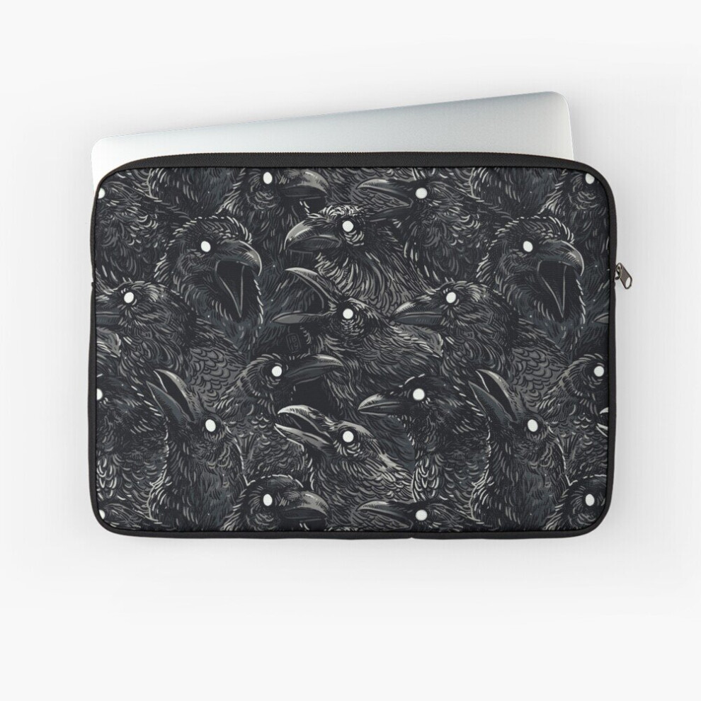 Laptop Sleeve Raven Pattern 2 10 12 13 15 17 Inch Case Notebook Tablet Carrying Bag Cover 7802738488081
