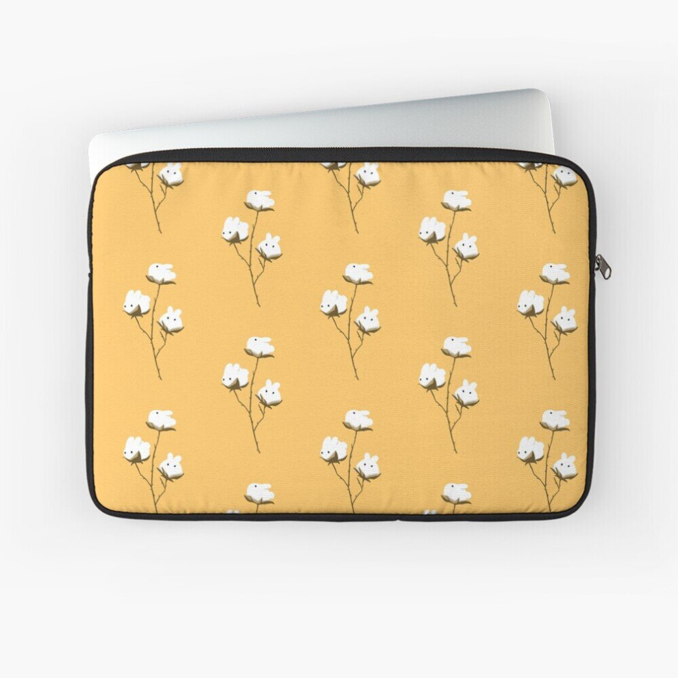 Laptop Sleeve Cotton Bunnies 10 12 13 15 17 Inch Case Notebook Tablet Carrying Bag Cover 7802738443332