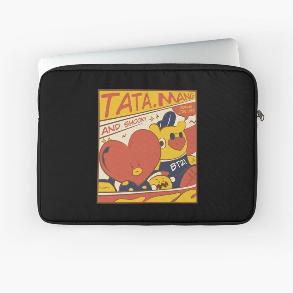 Laptop Sleeve Bts Bt21 Vintage 10 12 13 15 17 Inch Case Notebook Tablet Carrying Bag Cover 7802738454093