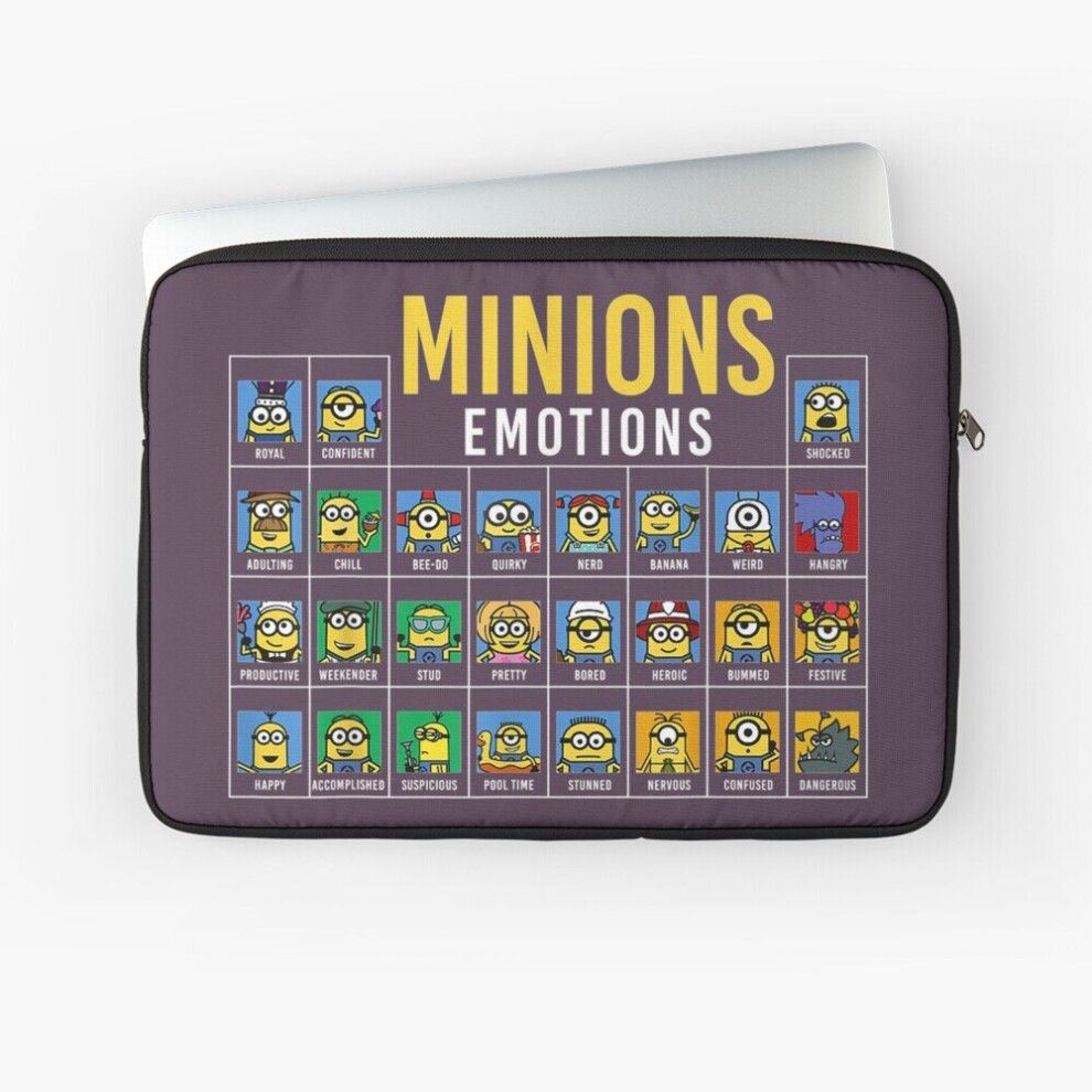 Laptop Sleeve Minion 10 12 13 15 17 Inch Case Notebook Tablet Carrying Bag Cover 7802738513875