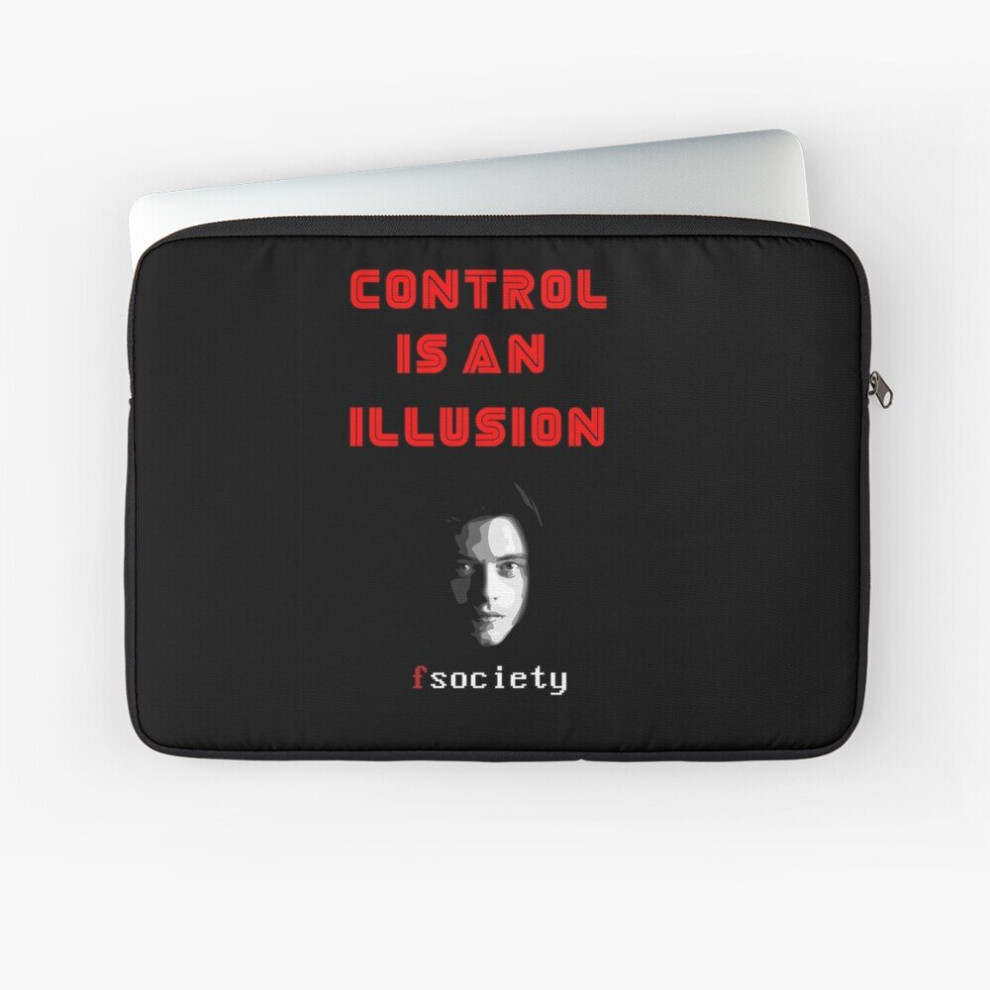 Laptop Sleeve Mr. Robot: Control Is An Illusion 10 12 13 15 17 Inch Case Notebook Tablet Carrying Bag Cover 7802738470963