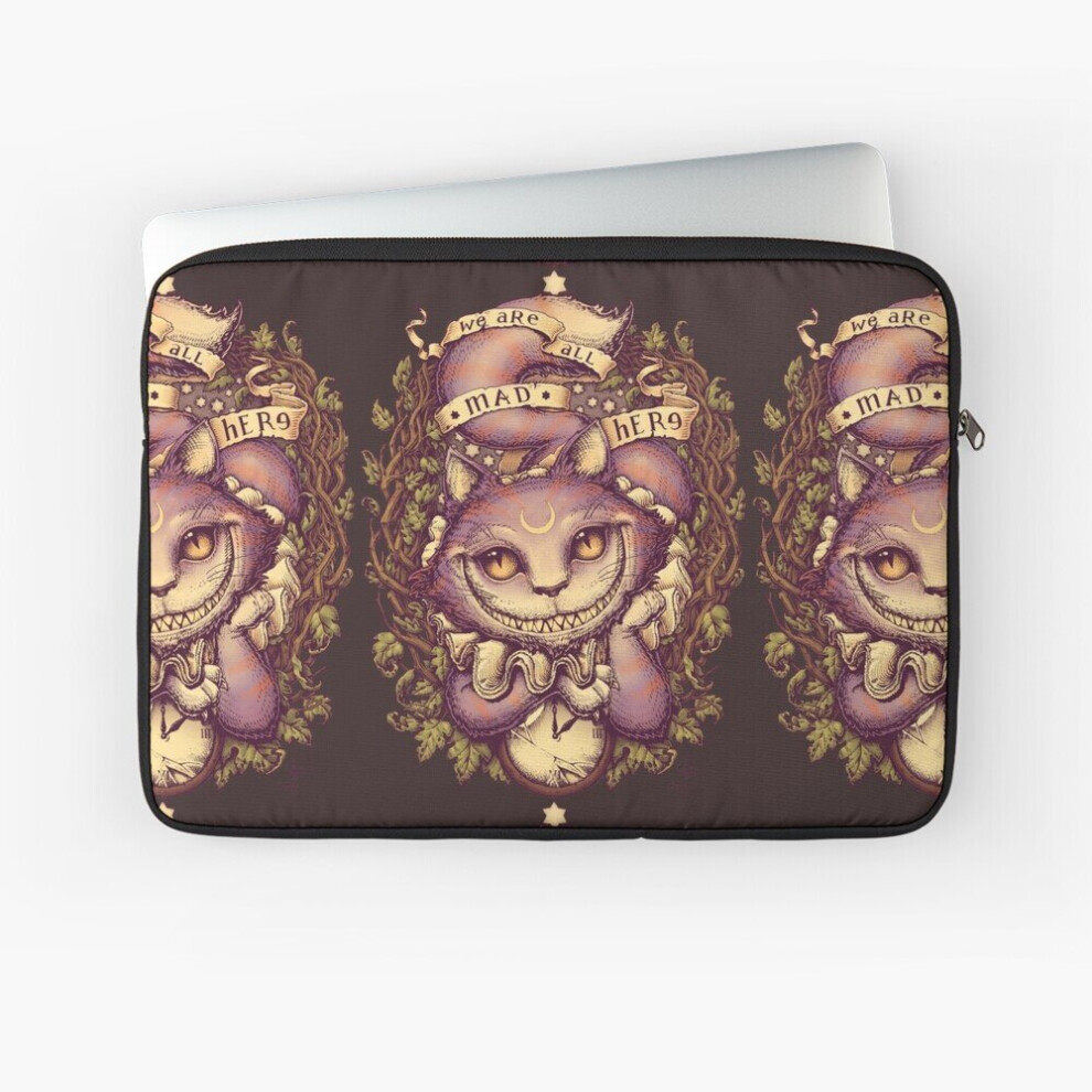 Laptop Sleeve Cheshire Cat 10 12 13 15 17 Inch Case Notebook Tablet Carrying Bag Cover 7802738472325