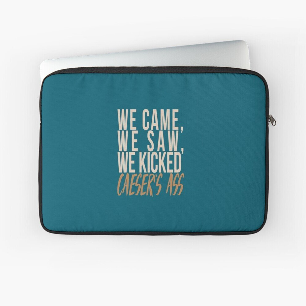 Laptop Sleeve We Came, We Saw, We Kicked Caesar's Ass 10 12 13 15 17 Inch Case Notebook Tablet Carrying Bag Cover 7802738469882