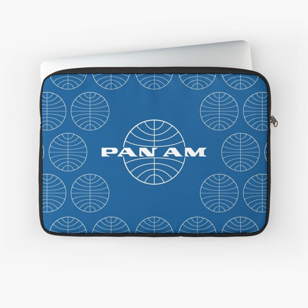 Laptop Sleeve Pan Am Pan American Airways Pattern Design 10 12 13 15 17 Inch Case Notebook Tablet Carrying Bag Cover 7802738491234