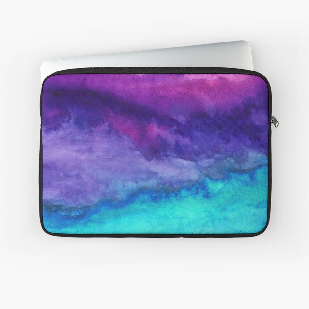Laptop Sleeve The Sound - Abstract Ombre Watercolor 10 12 13 15 17 Inch Case Notebook Tablet Carrying Bag Cover 7802738429497