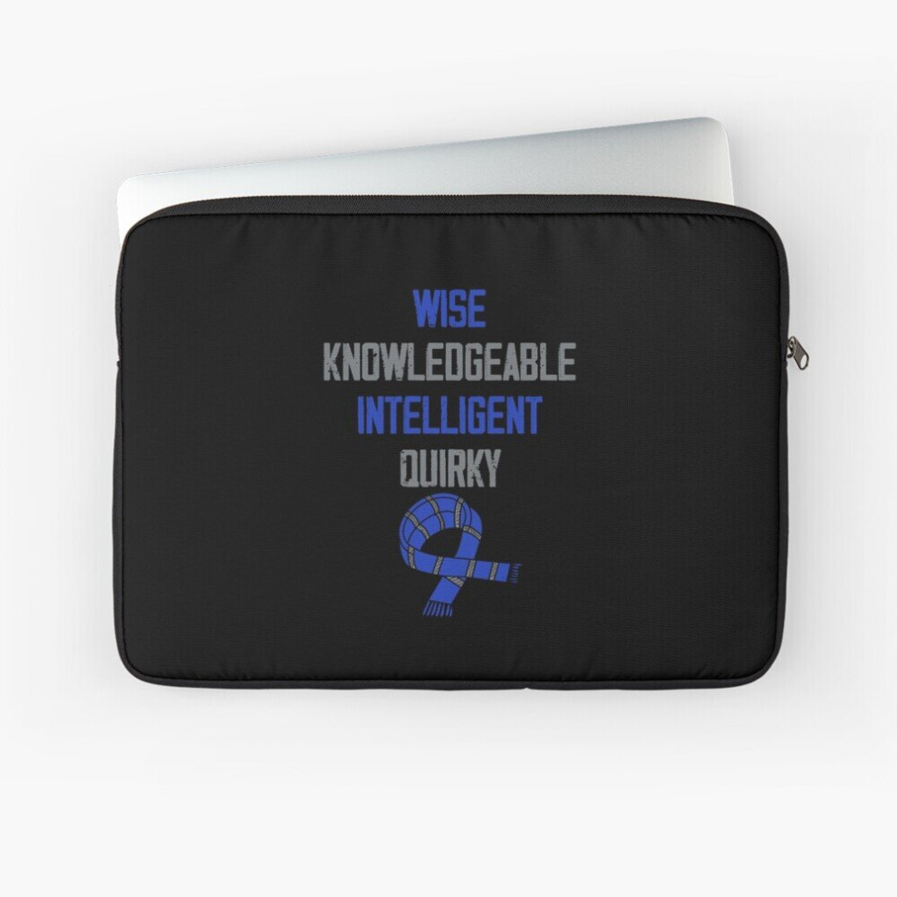 Laptop Sleeve Wise Knowledgeable Intelligent Quirky 2 10 12 13 15 17 Inch Case Notebook Tablet Carrying Bag Cover 7802738440706