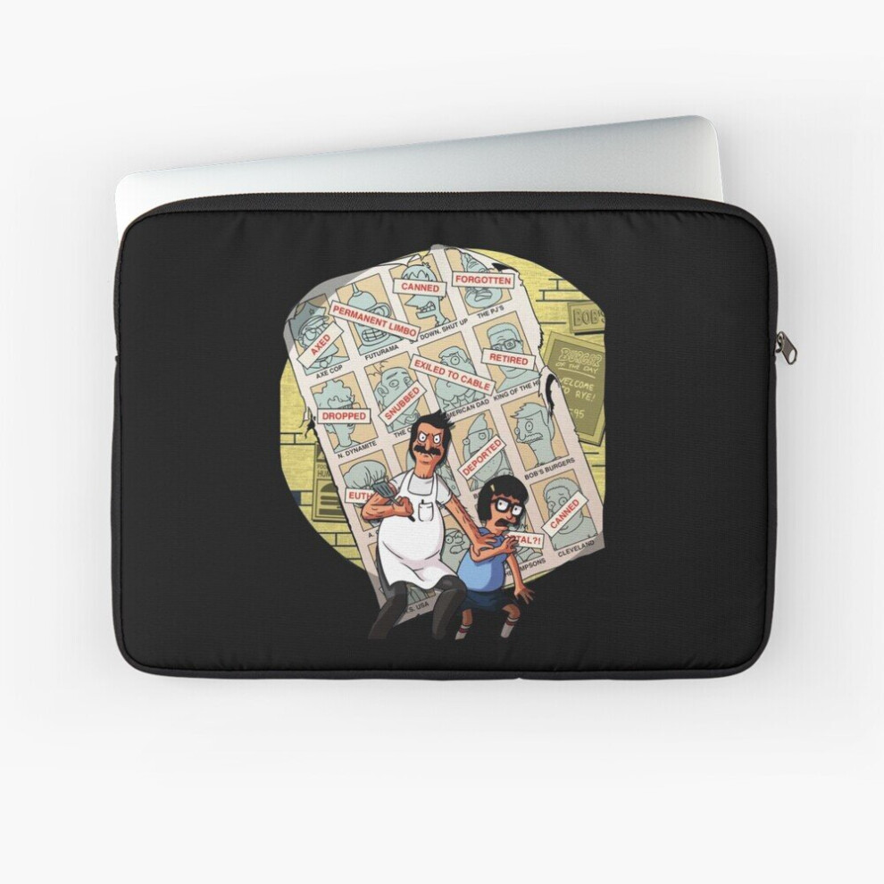 Laptop Sleeve Bobs The Only One Burgers 10 12 13 15 17 Inch Case Notebook Tablet Carrying Bag Cover 7802738474237