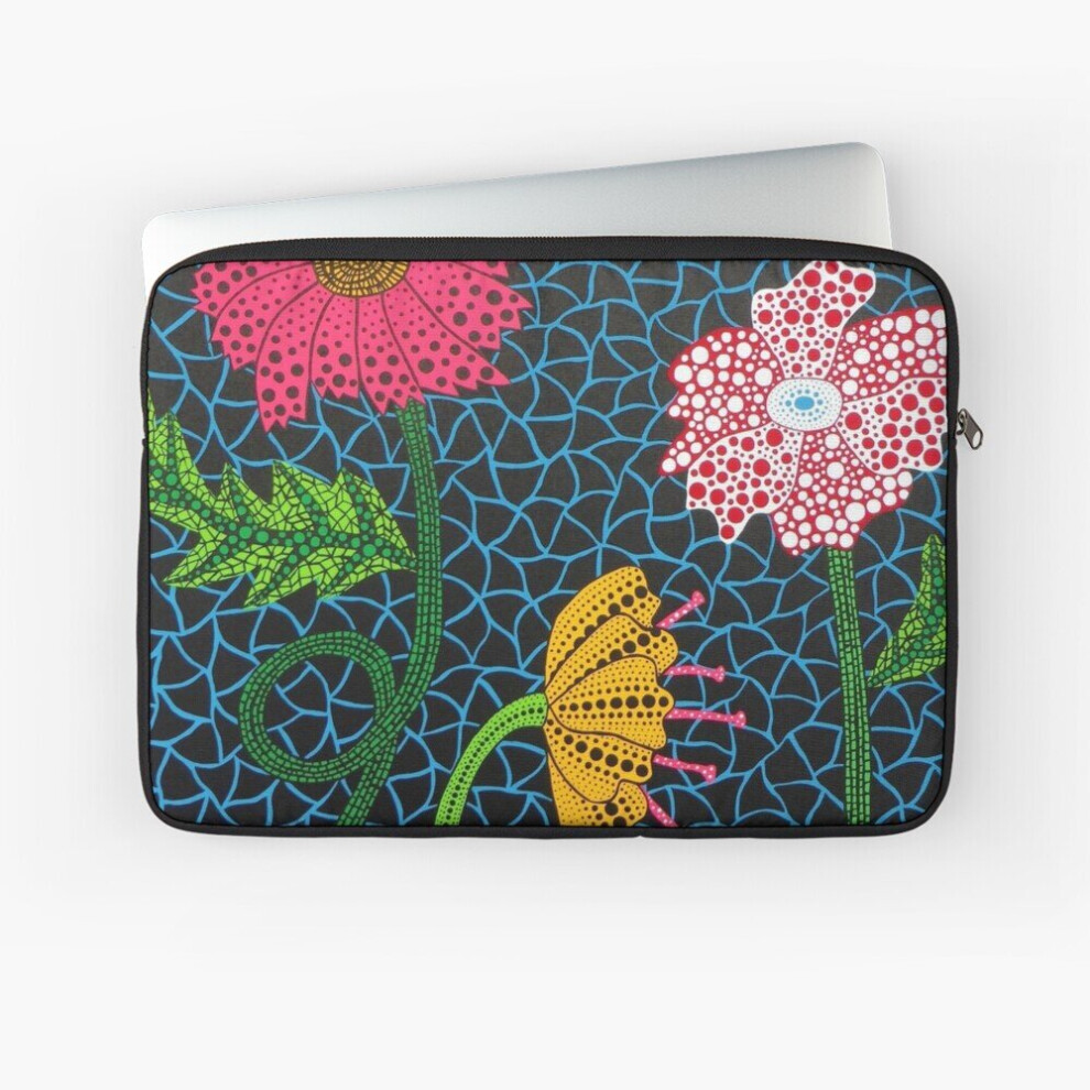 Laptop Sleeve Yayoi Flowers 10 12 13 15 17 Inch Case Notebook Tablet Carrying Bag Cover 7802738514827