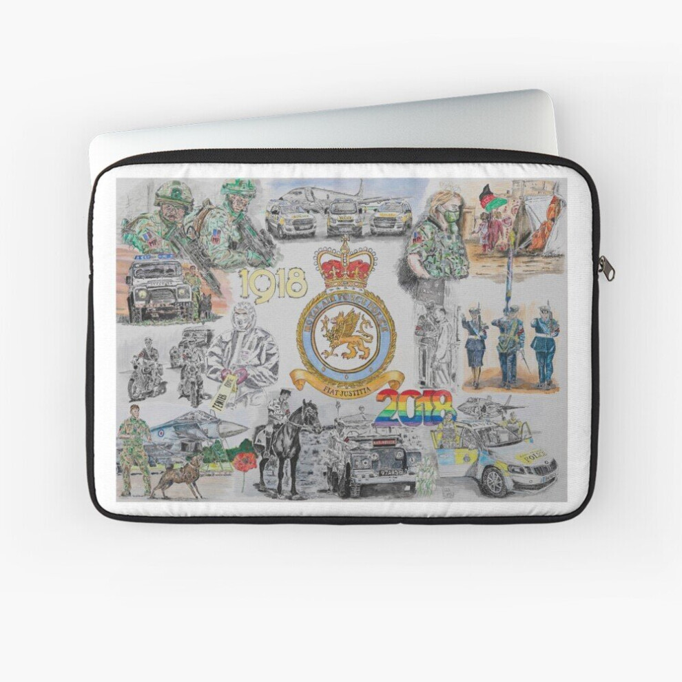 Laptop Sleeve Raf Police 100+ Celebration Art 10 12 13 15 17 Inch Case Notebook Tablet Carrying Bag Cover 7802738452433