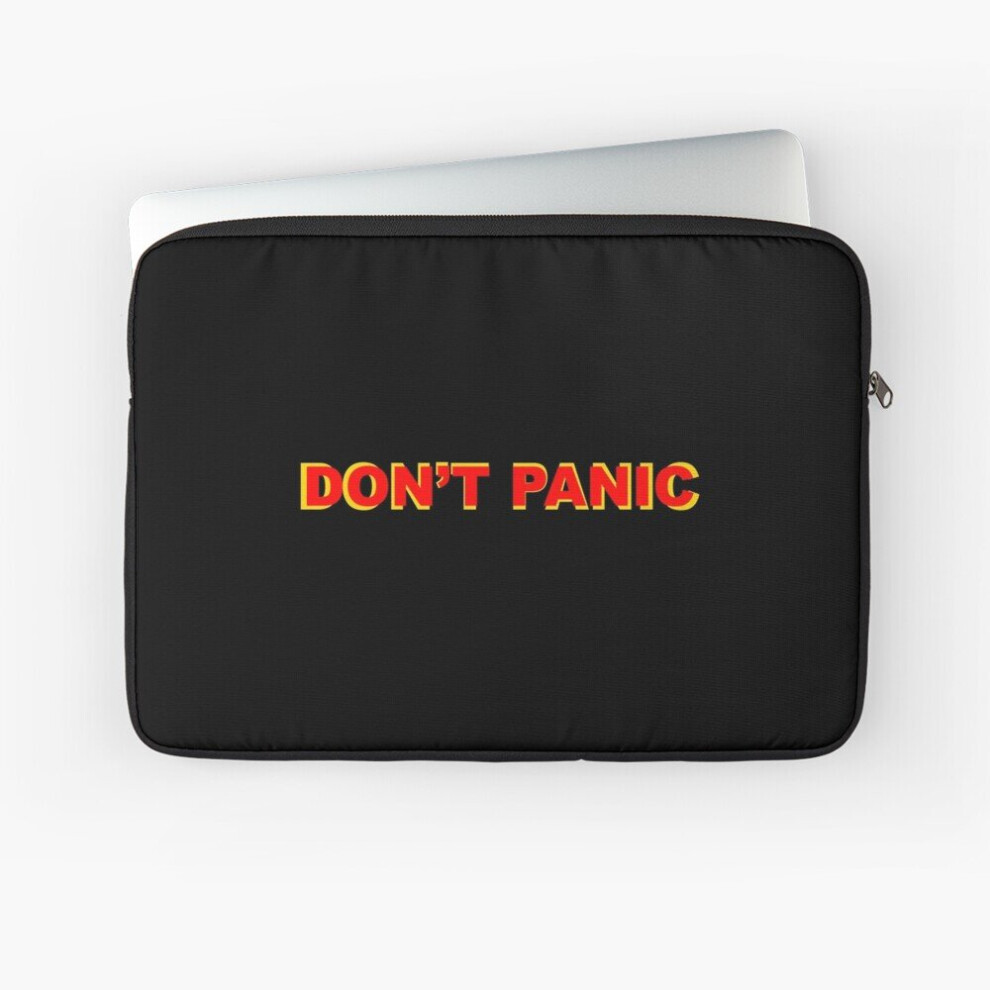 Laptop Sleeve Don't Panic 10 12 13 15 17 Inch Case Notebook Tablet Carrying Bag Cover 7802738467437