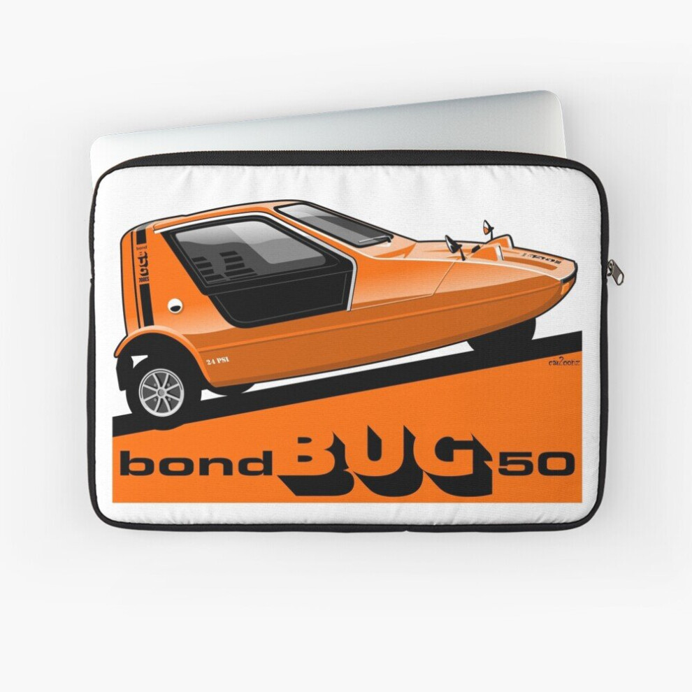 Laptop Sleeve Bond Bug 50 Years 10 12 13 15 17 Inch Case Notebook Tablet Carrying Bag Cover 7802738513394